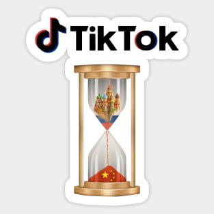 TikTok Russia China Sticker